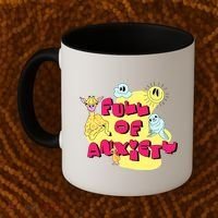 Full Of Anxiety Coffee Mug thumb 2