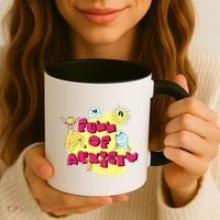 Full Of Anxiety Coffee Mug thumb 3