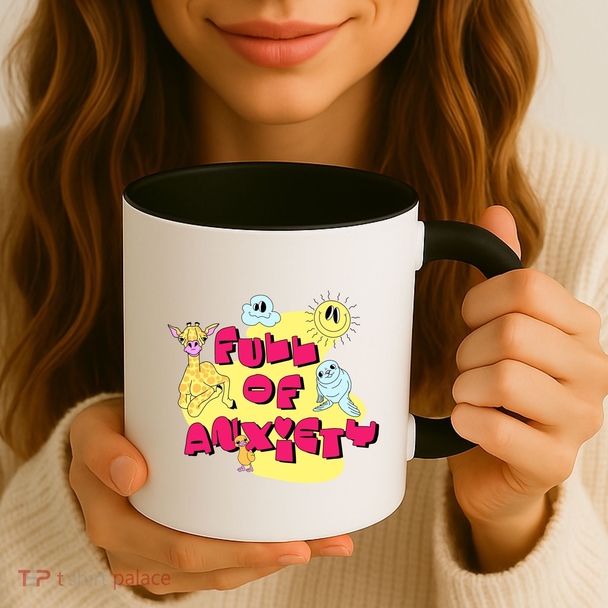 Full Of Anxiety Coffee Mug