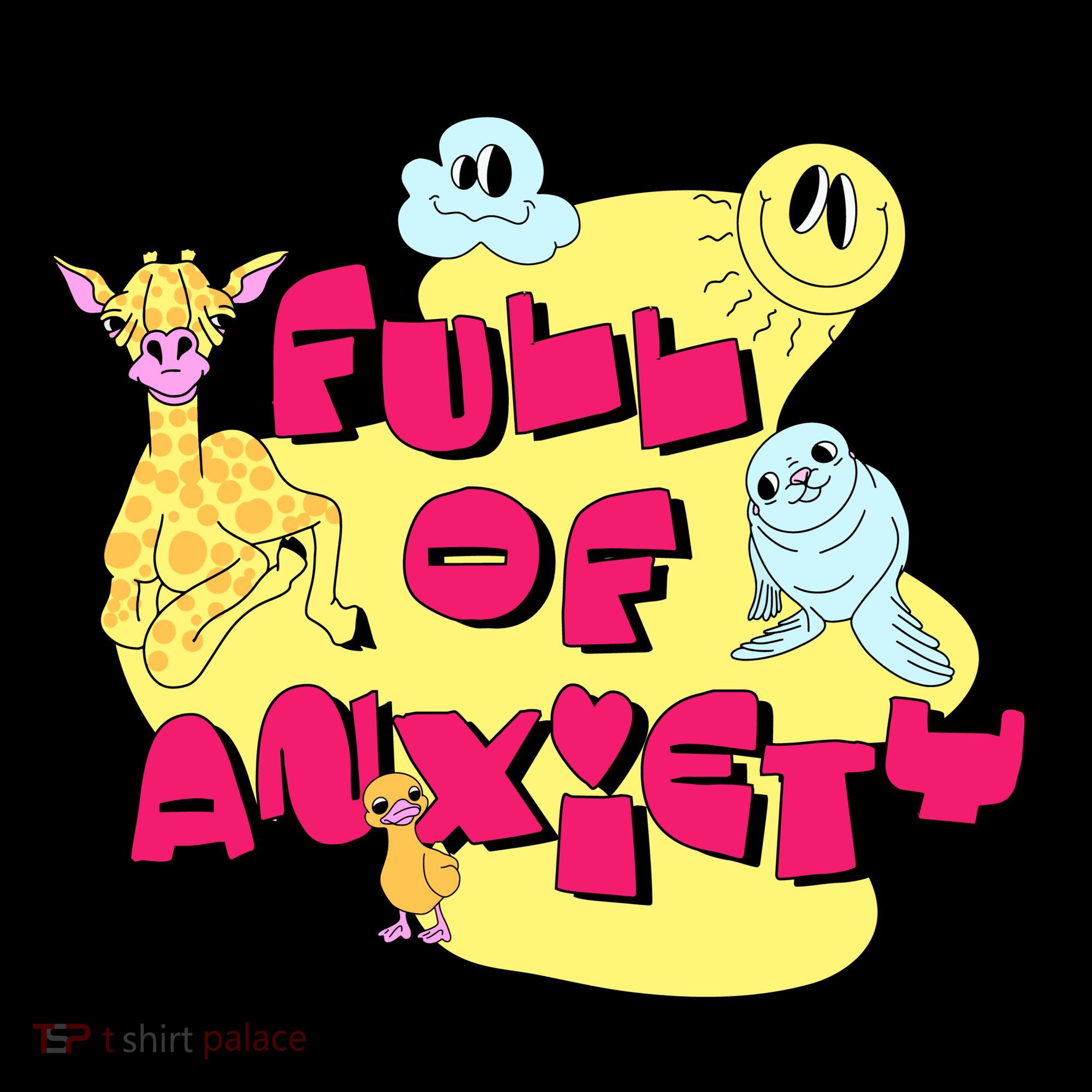 Full Of Anxiety Toddler Hoodie
