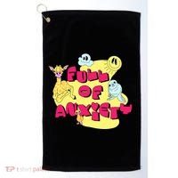 Full Of Anxiety Golf Towel thumb 0
