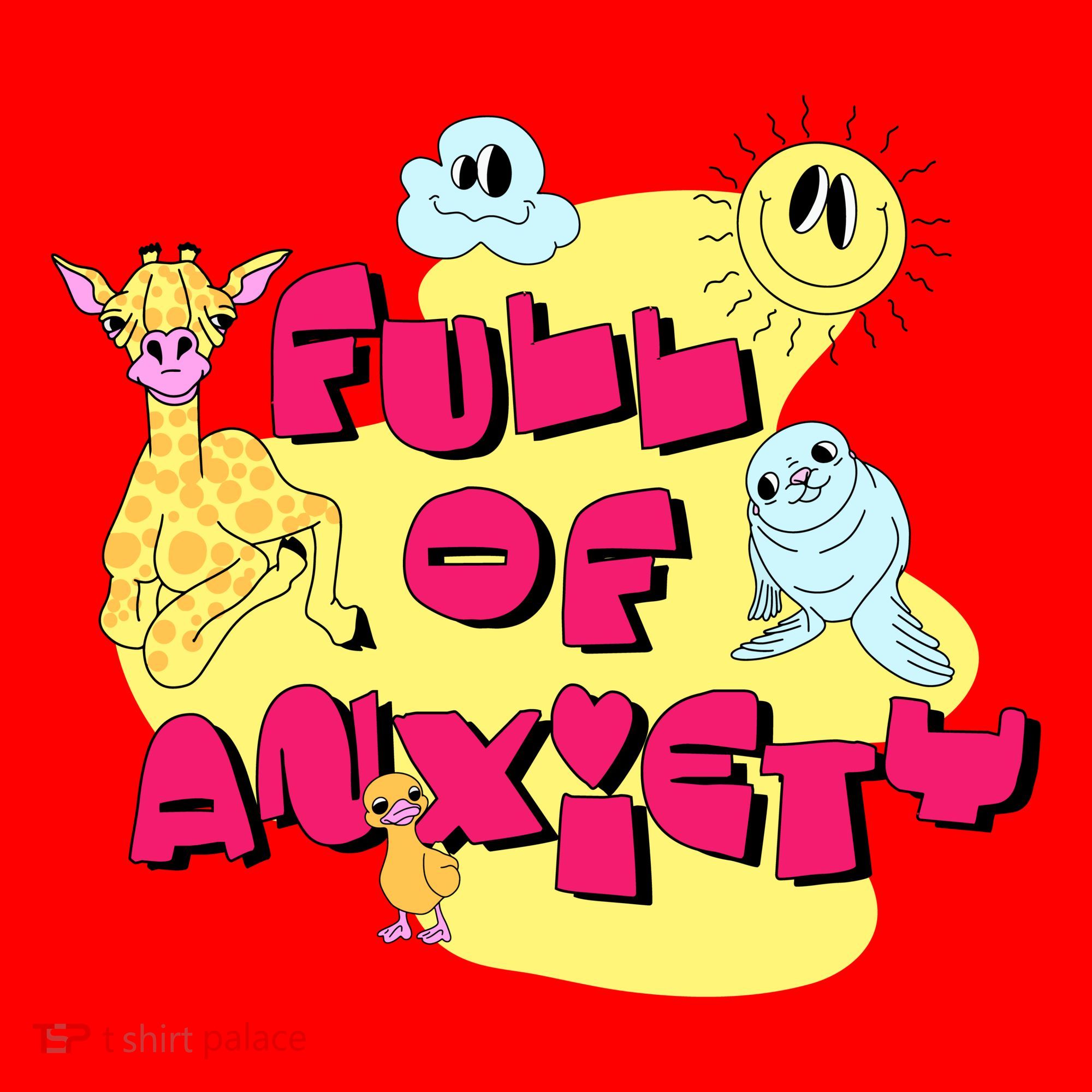 Full Of Anxiety Santa Hat