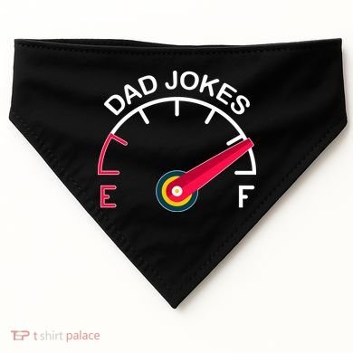 Full Of Dad Jokes USA-Made Doggie Bandana
