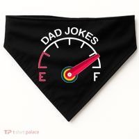 Full Of Dad Jokes USA-Made Doggie Bandana thumb 0