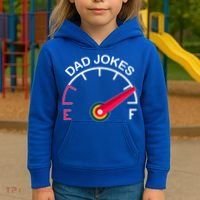 Full Of Dad Jokes Kids Hoodie thumb 3