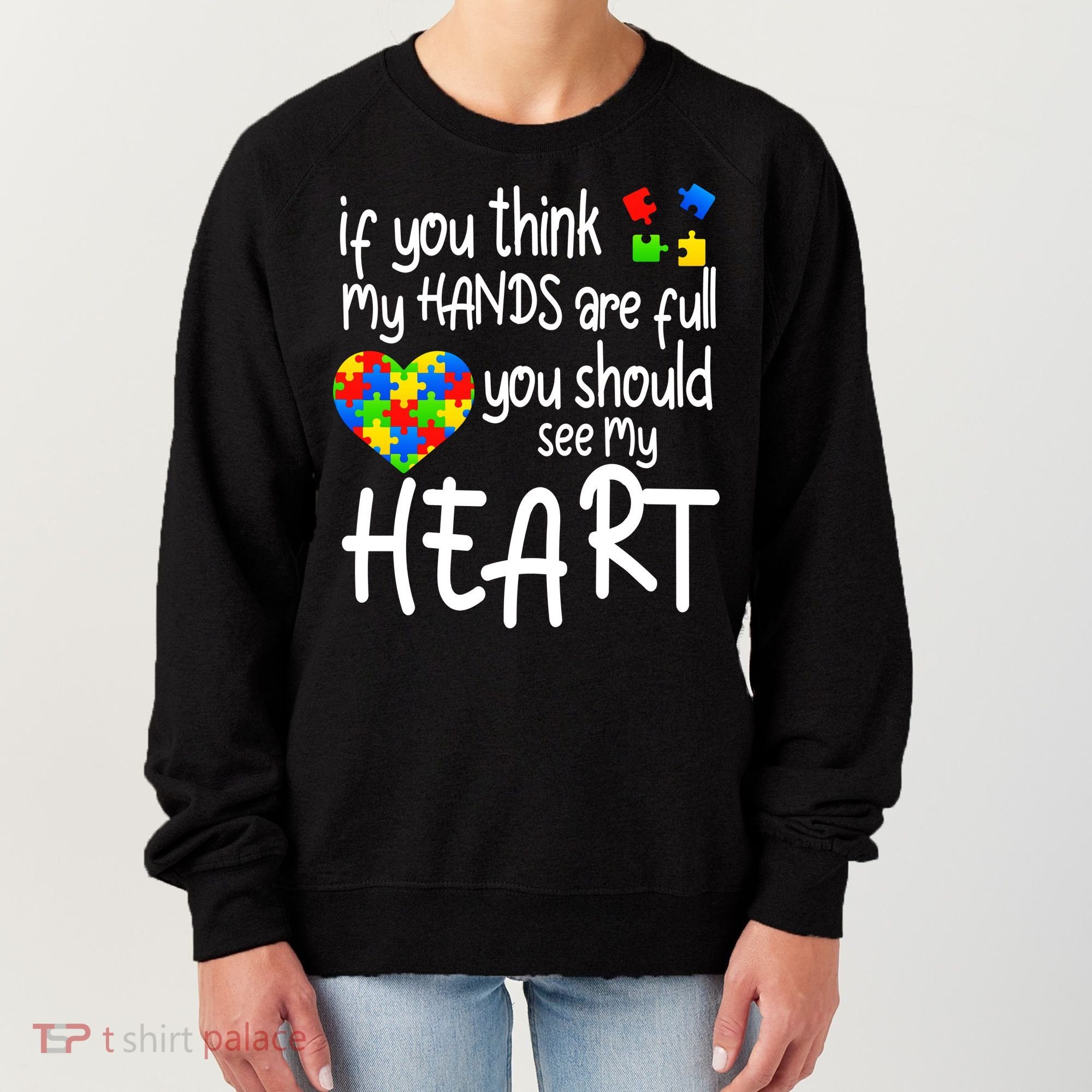 Full Of Heart Autism Parent Women's Sweatshirt
