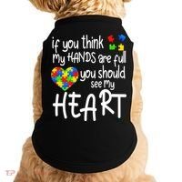 Full Of Heart Autism Parent Doggie Tank thumb 0