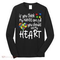 Full Of Heart Autism Parent Long Sleeve Shirt thumb 0