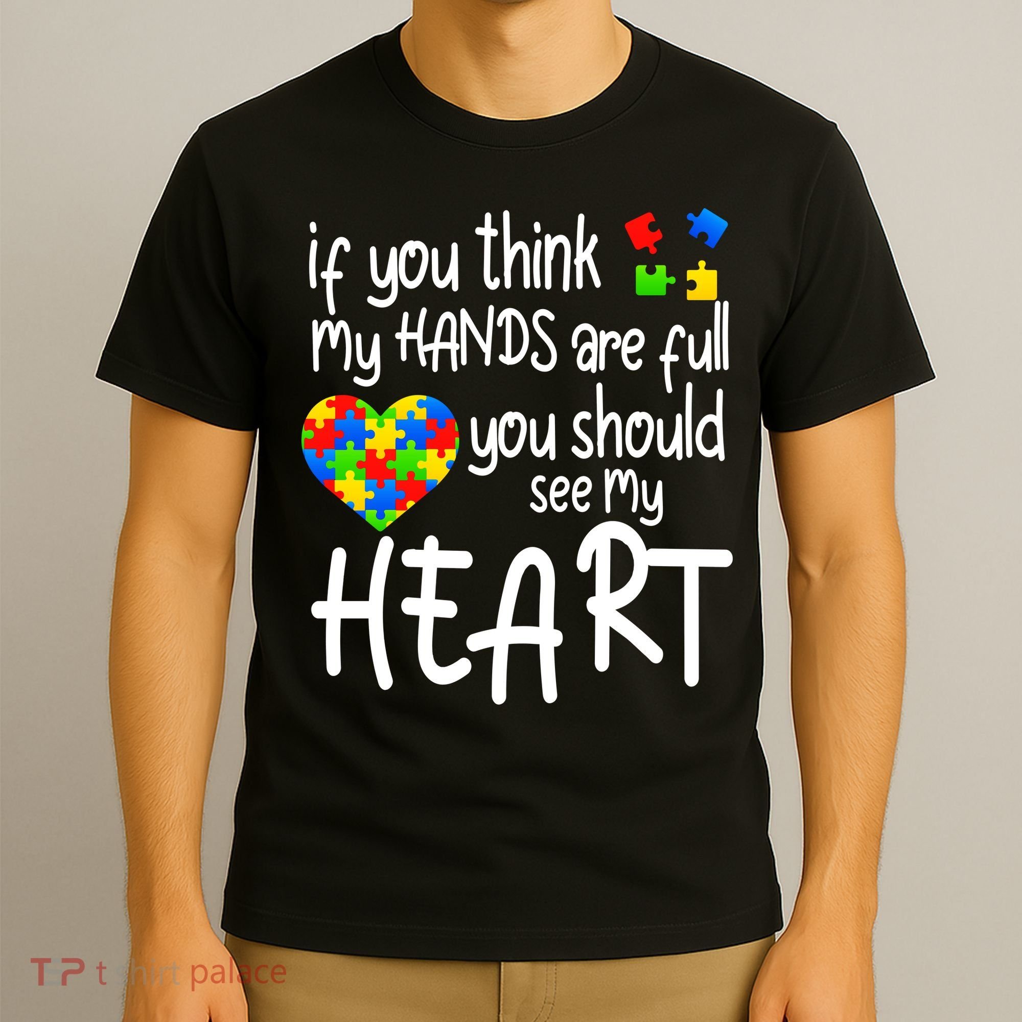 Full Of Heart Autism Parent T-Shirt