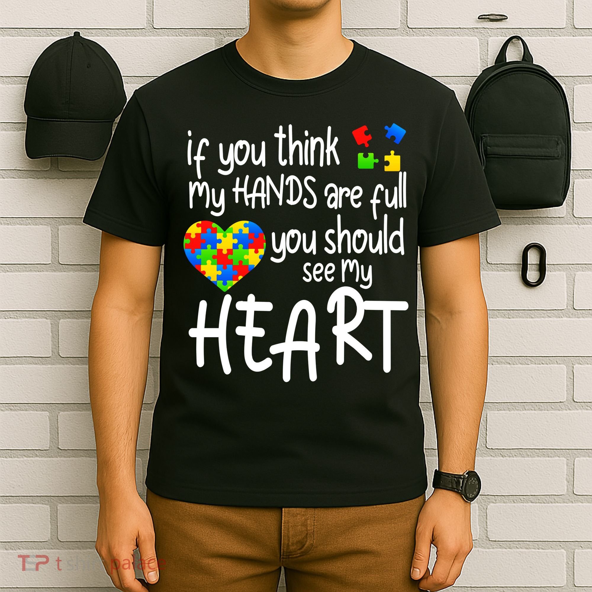 Full Of Heart Autism Parent T-Shirt