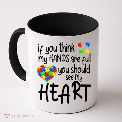 Full Of Heart Autism Parent Coffee Mug