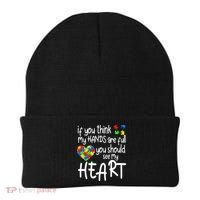 Full Of Heart Autism Parent Beanie thumb 0