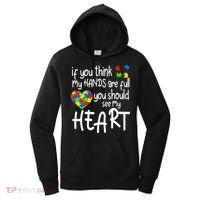 Full Of Heart Autism Parent Women's Hoodie thumb 0