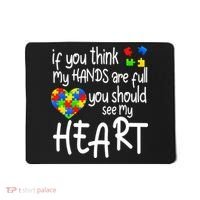 Full Of Heart Autism Parent Mousepad thumb 0