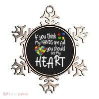 Full Of Heart Autism Parent Ornament thumb 0