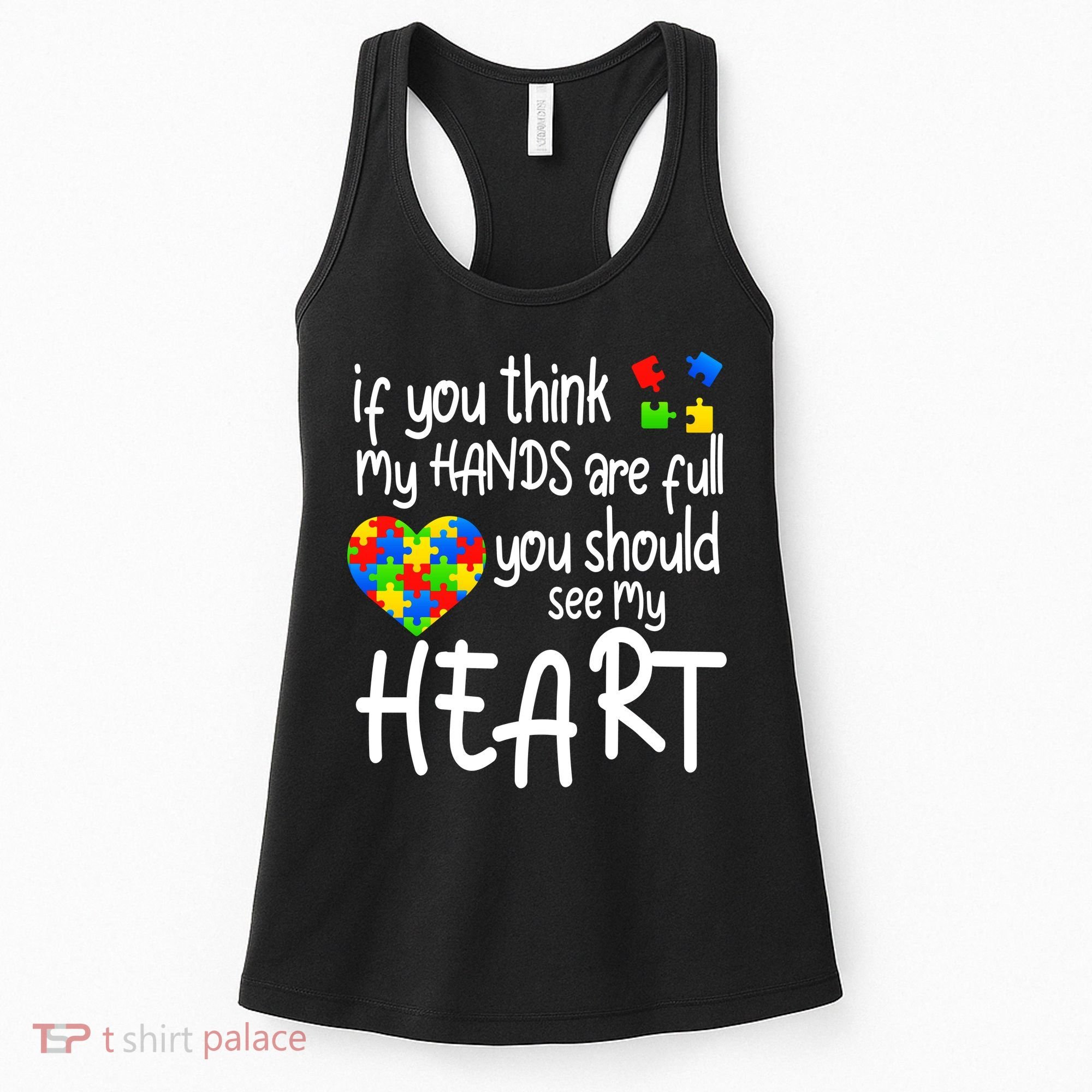 Full Of Heart Autism Parent Women's Tank Top