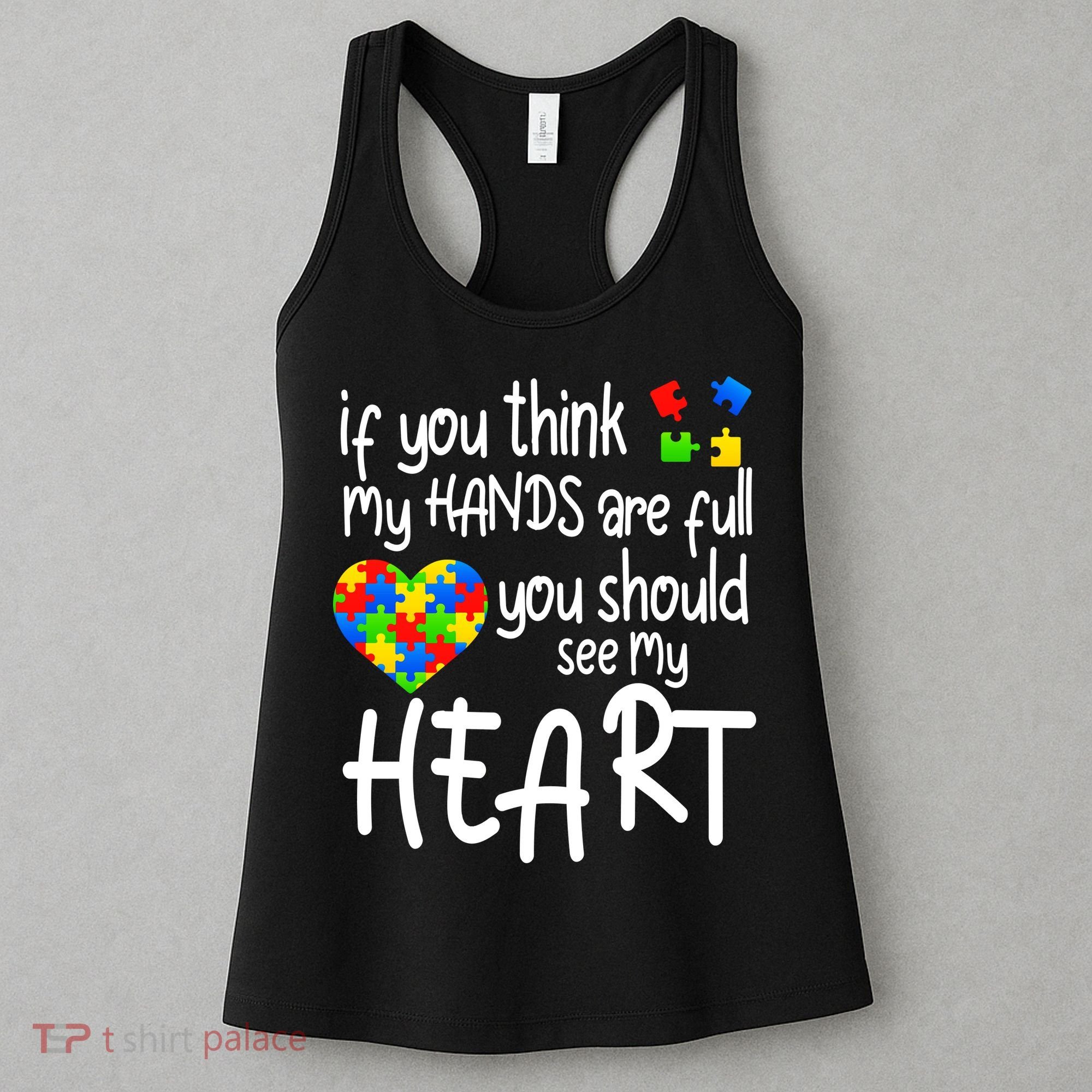 Full Of Heart Autism Parent Women's Tank Top