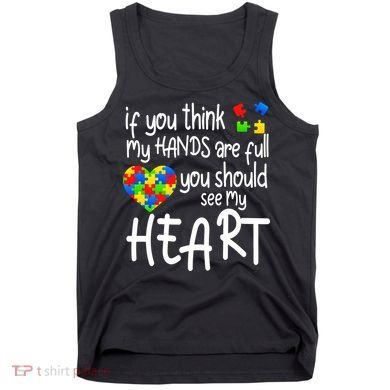 Full Of Heart Autism Parent Tank Top