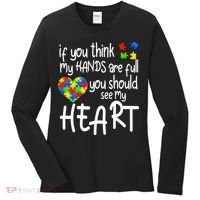 Full Of Heart Autism Parent Women's Long Sleeve Shirt thumb 0