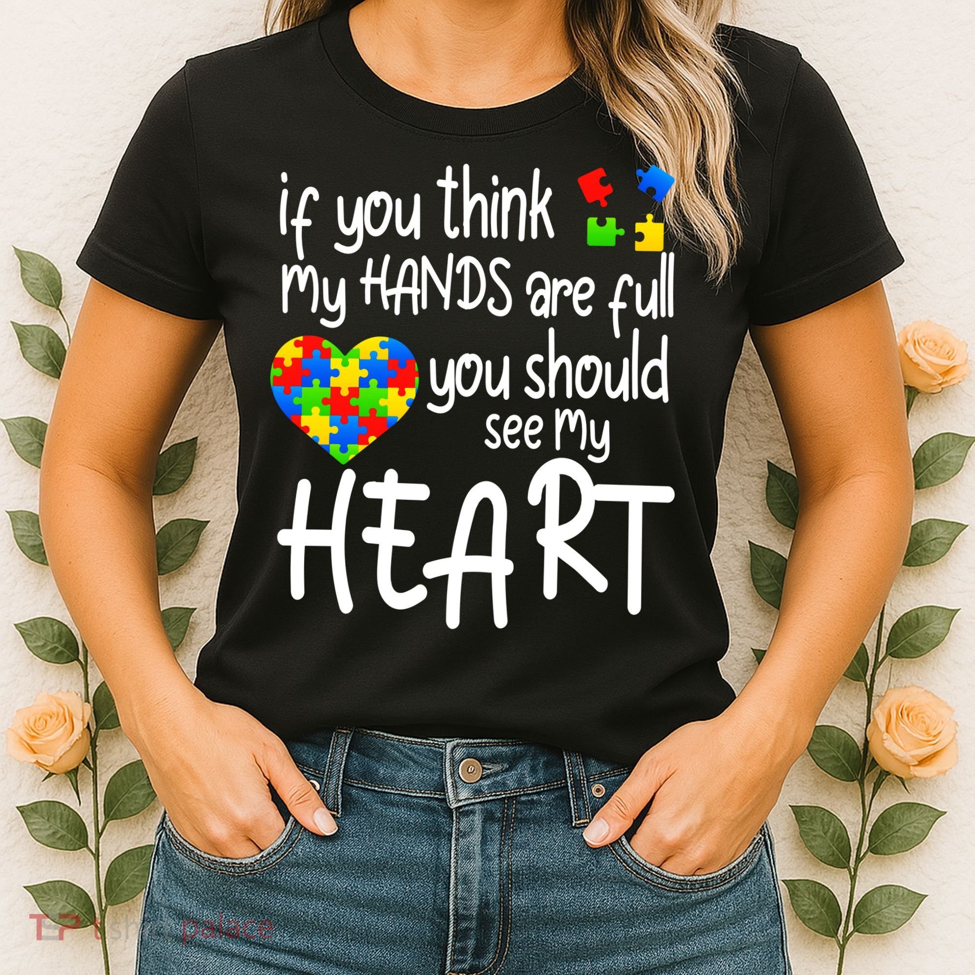 Full Of Heart Autism Parent Women's T-Shirt
