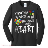 Full Of Heart Autism Parent Kids Long Sleeve Shirt thumb 0