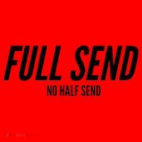 Full Send No Half Sends Santa Hat thumb 1