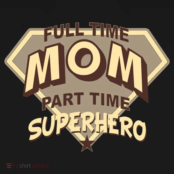 Full Time Mom Part Time Superhero Bucket Hat