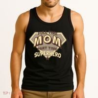 Full Time Mom Part Time Superhero Tank Top thumb 3