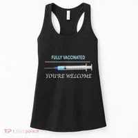 Fully Vaccinated You're Welcome Women's Tank Top thumb 0