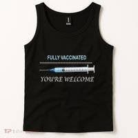 Fully Vaccinated You're Welcome Tank Top thumb 2