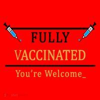 Fully Vaccinated You're Welcome Funny Pandemic Santa Hat thumb 1