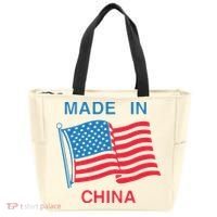 Flag Usa Made In China Tote Bag thumb 0