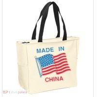 Flag Usa Made In China Tote Bag thumb 2