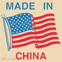 Flag Usa Made In China Tote Bag thumb 4