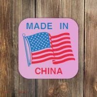 Flag Usa Made In China Coaster thumb 0