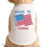 Flag Usa Made In China Doggie Tank thumb 0