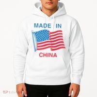 Flag Usa Made In China Hoodie thumb 2