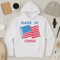 Flag Usa Made In China Hoodie thumb 3