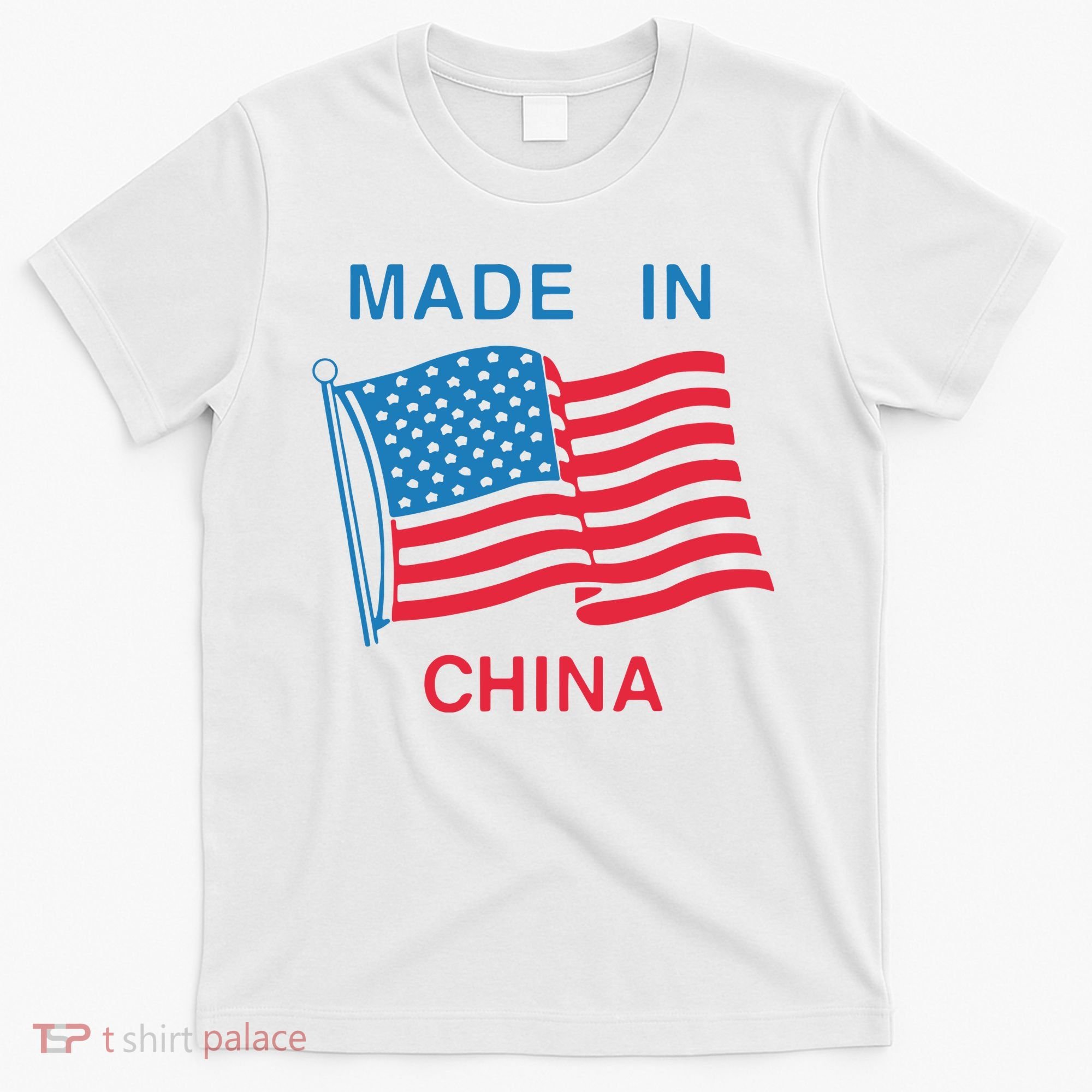 Flag Usa Made In China T-Shirt