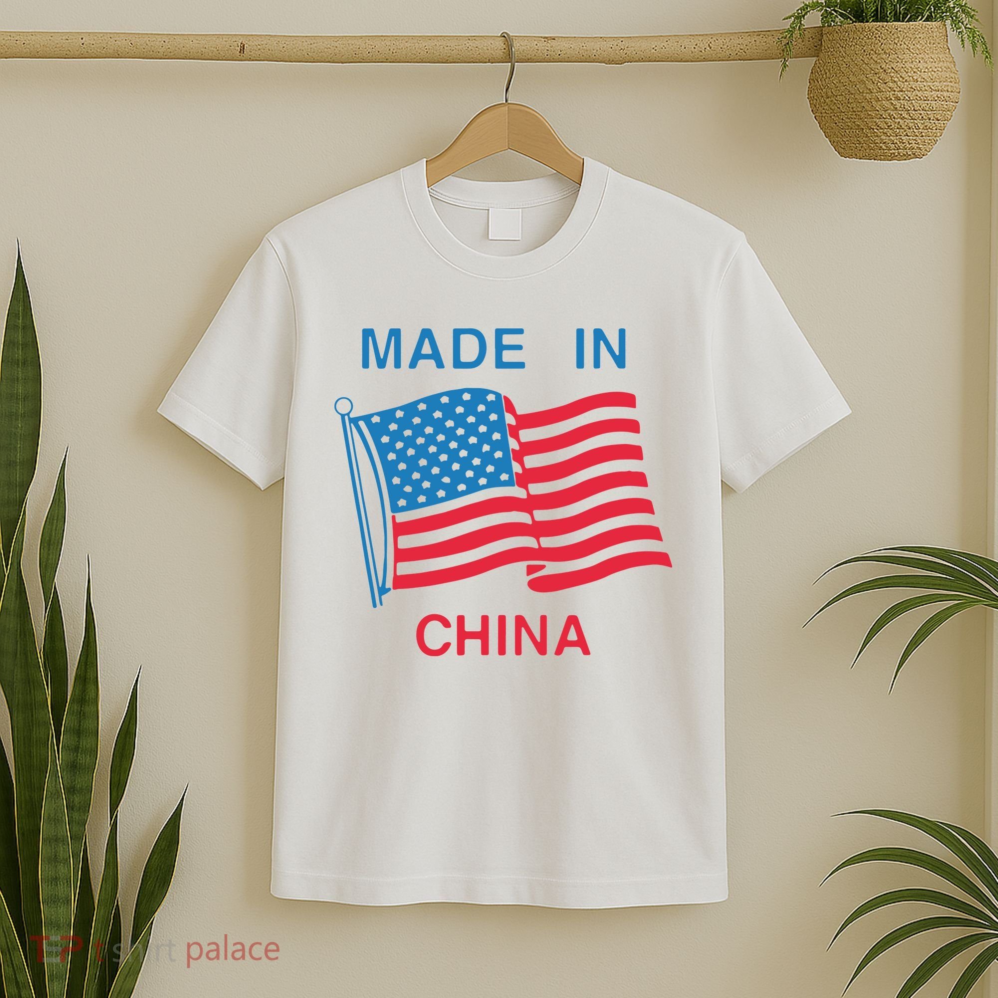 Flag Usa Made In China T-Shirt