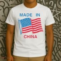 Flag Usa Made In China T-Shirt thumb 3