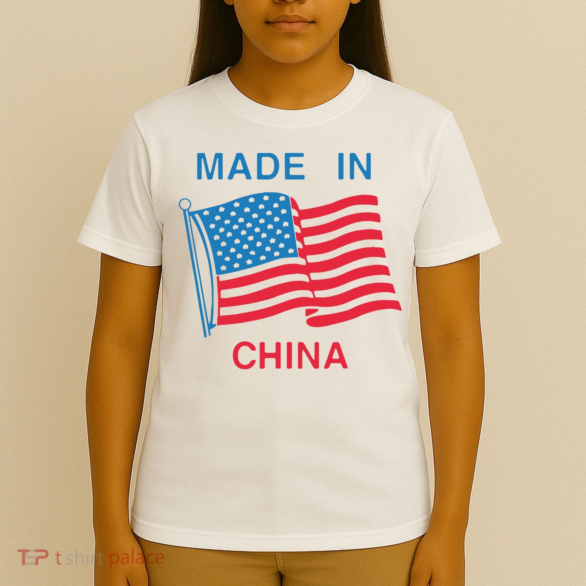 Flag Usa Made In China T-Shirt