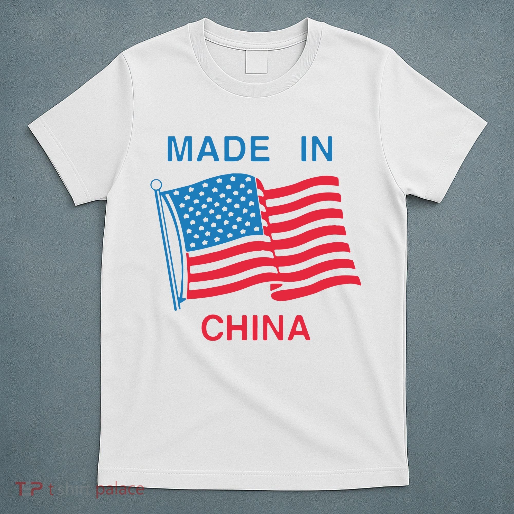 Flag Usa Made In China T-Shirt
