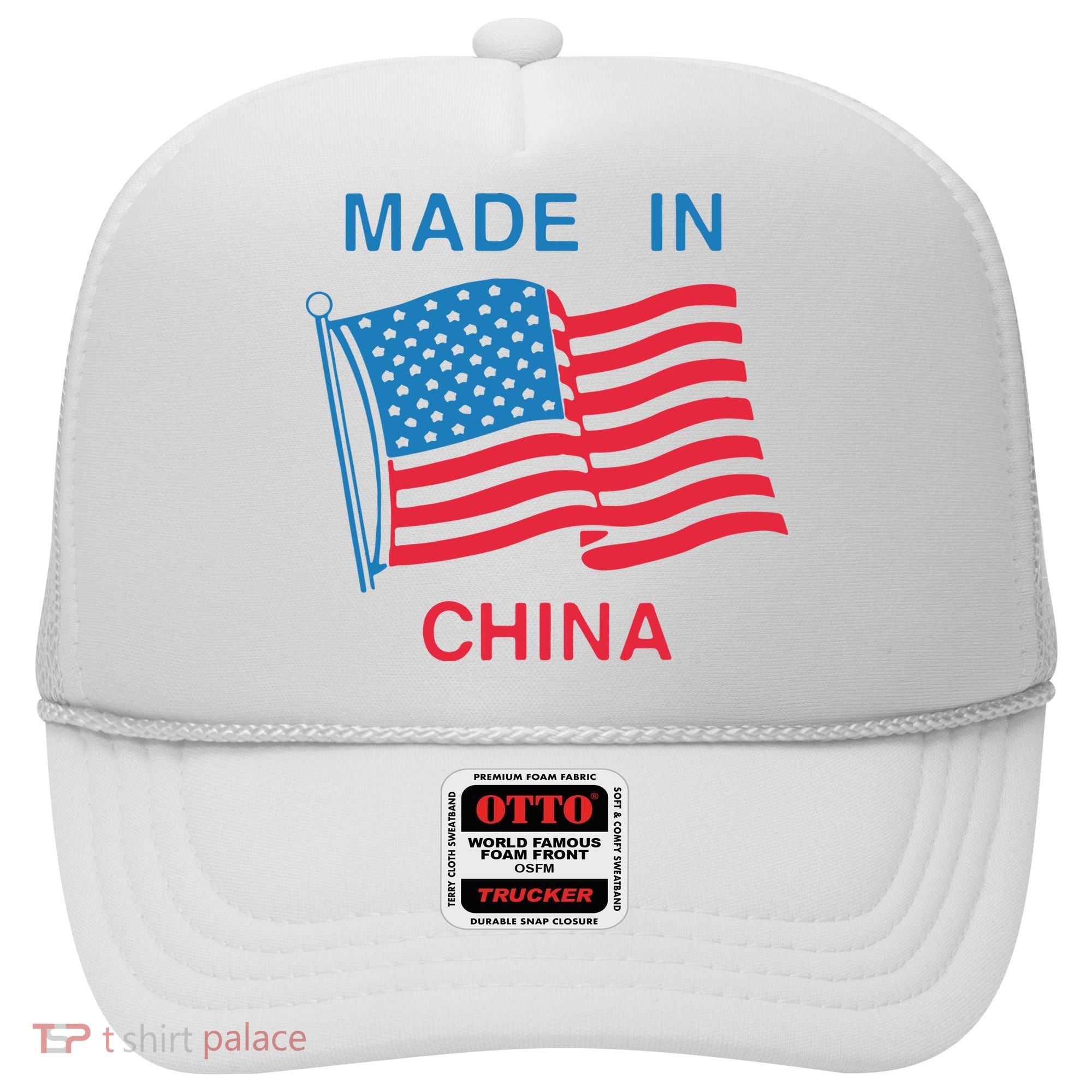 Flag Usa Made In China Hat
