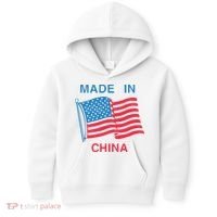 Flag Usa Made In China Kids Hoodie thumb 0