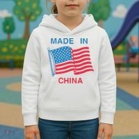 Flag Usa Made In China Kids Hoodie thumb 3