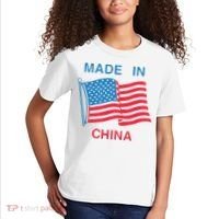 Flag Usa Made In China Kids T-Shirt thumb 2
