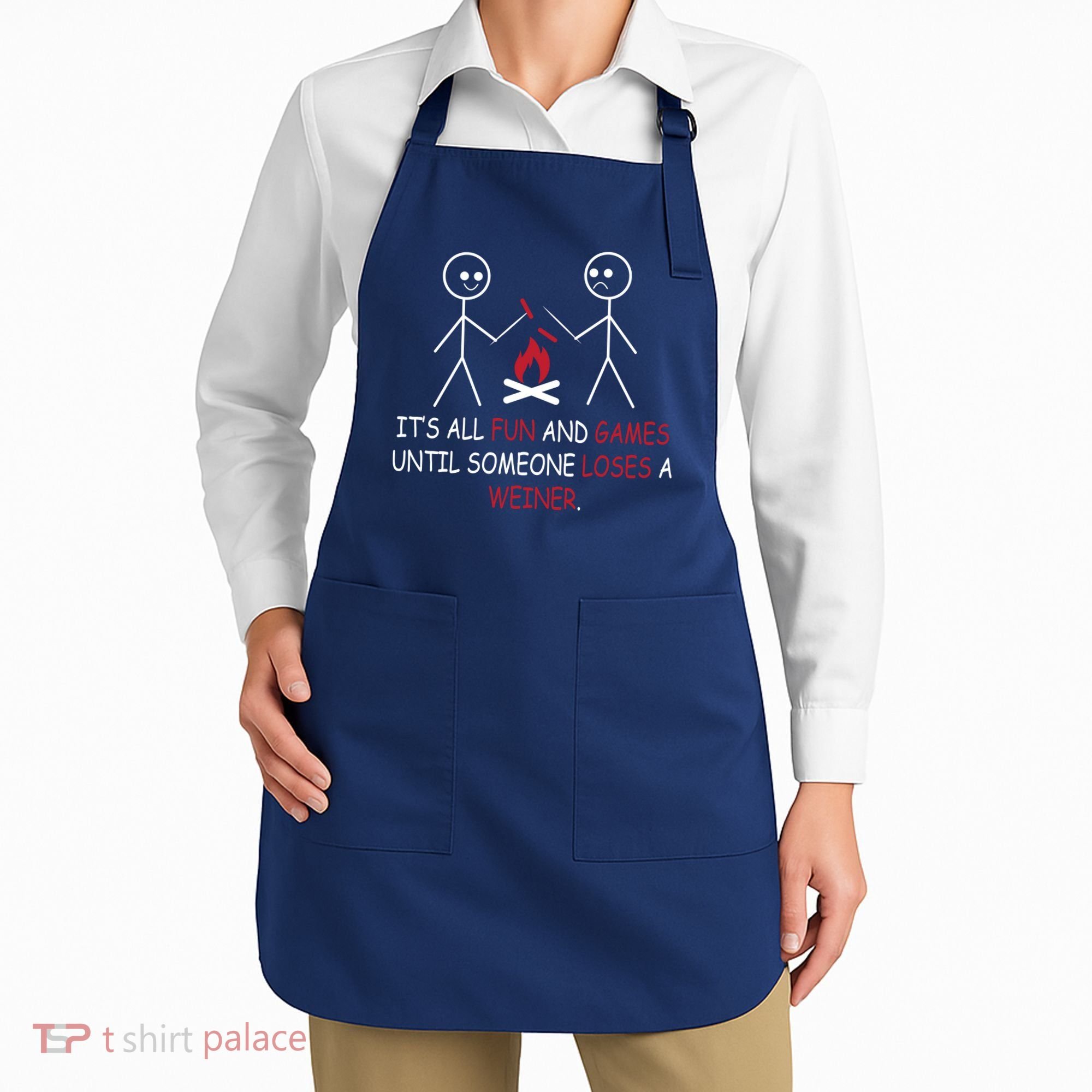 Fun And Games Until Someone Loses A Wiener Apron