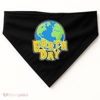Fun Celebrate Earth Day USA-Made Doggie Bandana thumb 0