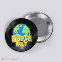 Fun Celebrate Earth Day Button thumb 0